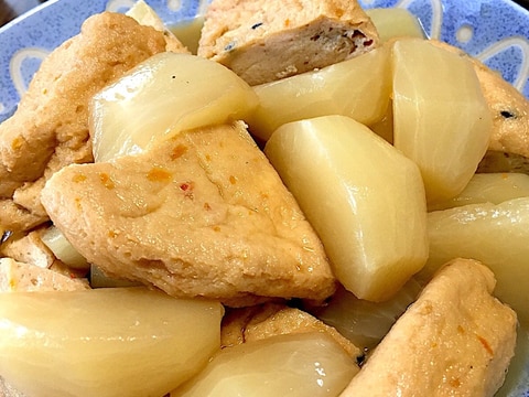 かぶとがんもどきの含め煮です☆口当たり優しい♪煮物